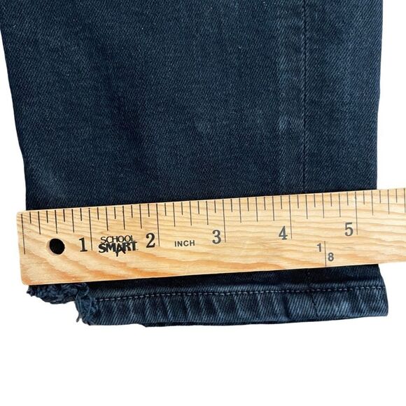 Citizens of Humanity Rocket Crop Highrise Skinny Crop Black Women's 28 - Picture 12 of 13